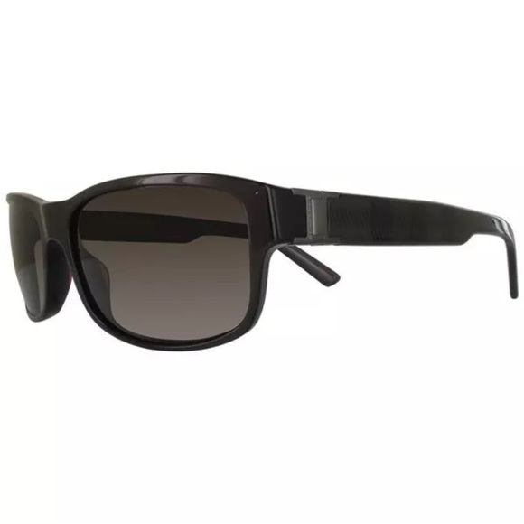 Burberry BE 4090 3081/73 Men Sunglasses Brown Rectangular - Picture 2 of 16